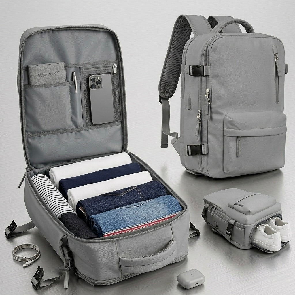 Mochila de Cabina Pro™ - Kabina Inteligente (Apta Ryanair/Vueling)