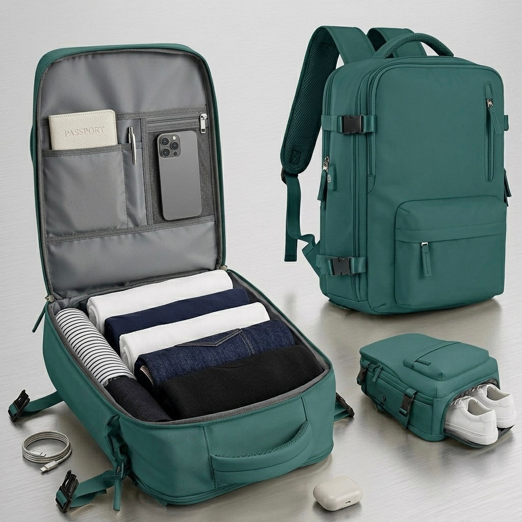 Mochila de Cabina Pro™ - Kabina Inteligente (Apta Ryanair/Vueling)