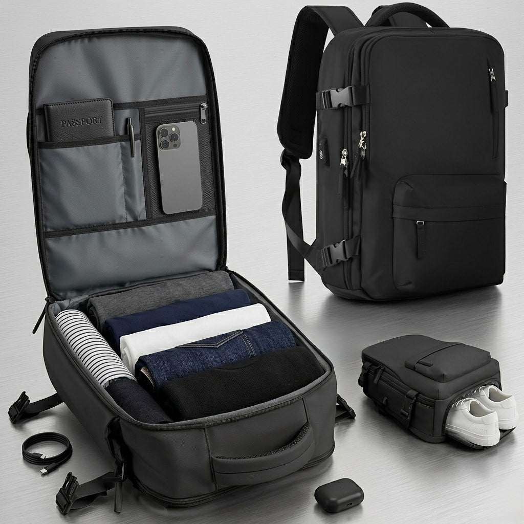 Mochila de Cabina Pro™ - Kabina Inteligente (Apta Ryanair/Vueling)