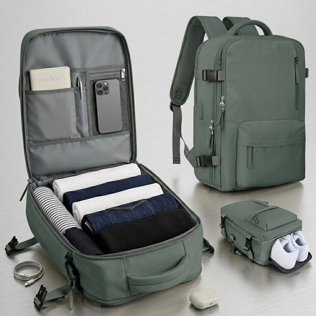 Mochila de Cabina Pro™ - Kabina Inteligente (Apta Ryanair/Vueling)