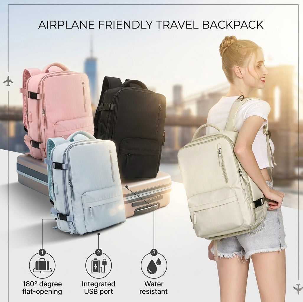 Mochila de Cabina Pro™ - Kabina Inteligente (Apta Ryanair/Vueling)